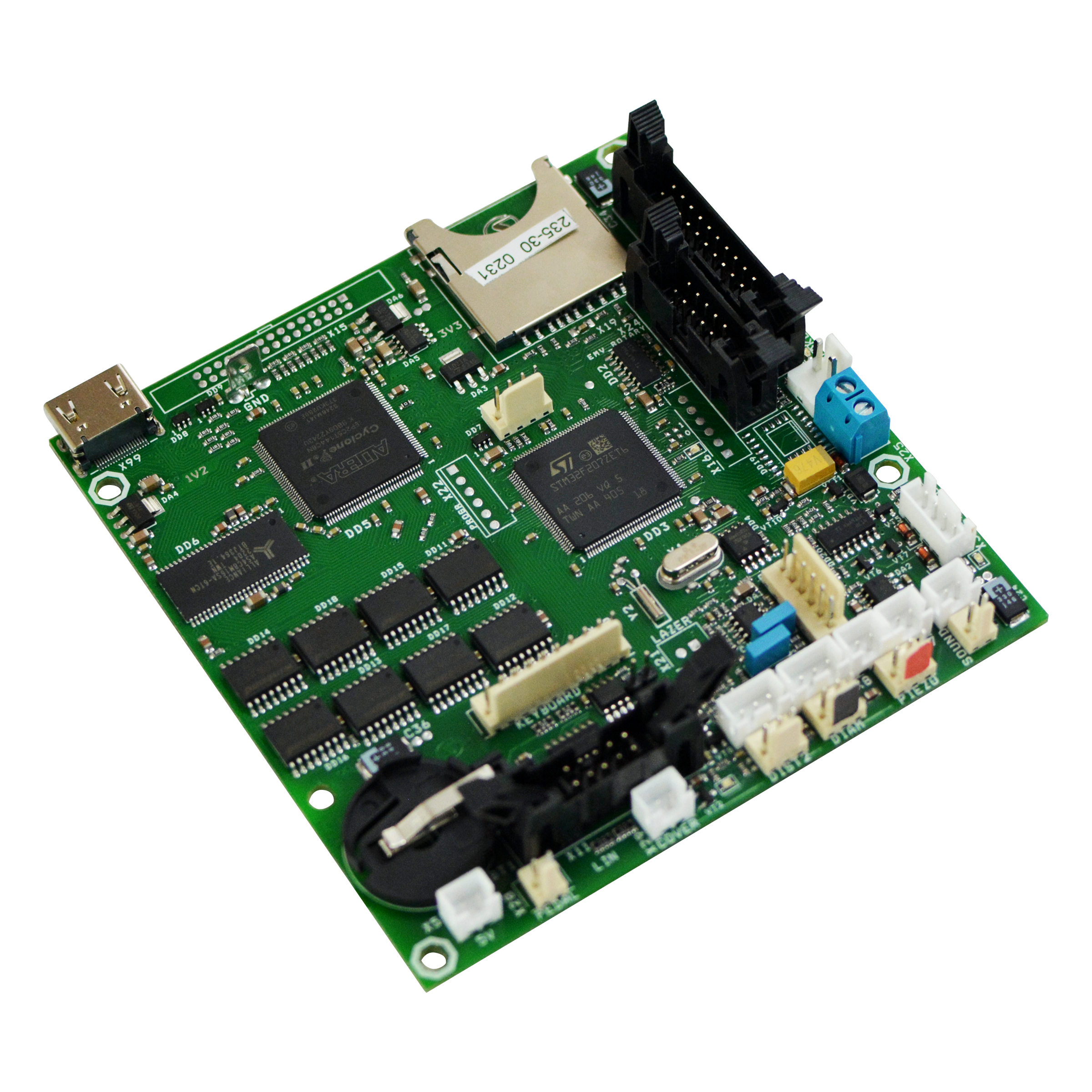 (КС-235-10,20,30,40) Плата CPU  (сервис) ТП235.010.00-01